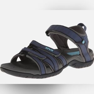 Teva Womans Tirra Sandals, Blue & Gray, Size 9